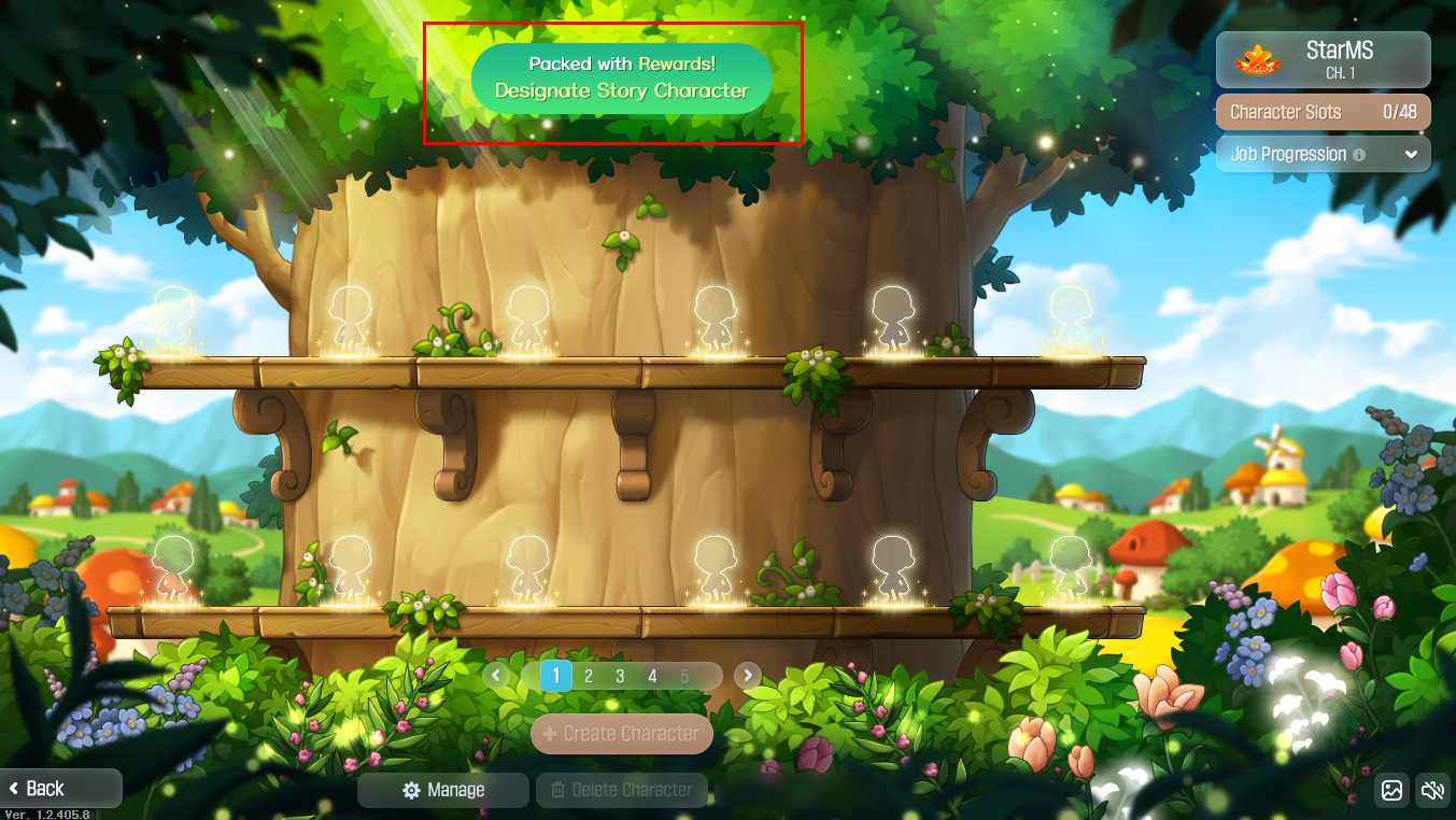 Story Character Example